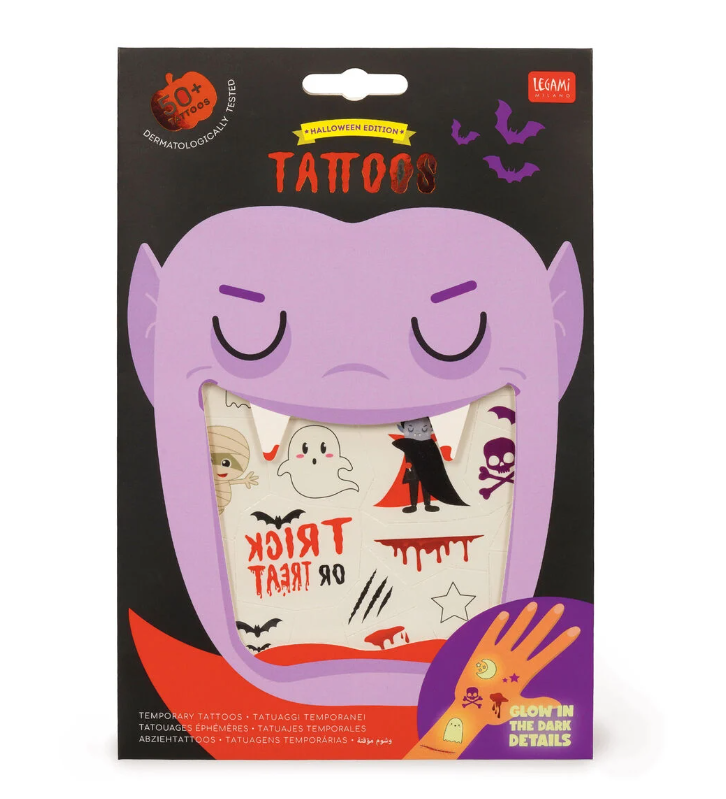 Legami Abziehtattoos - Halloween - Tattoos