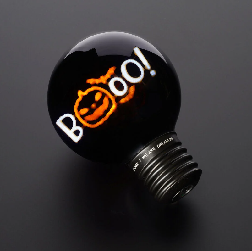 Tischlampe in Glühbirnenform - Bulb Fiction - Pumpkin Boo