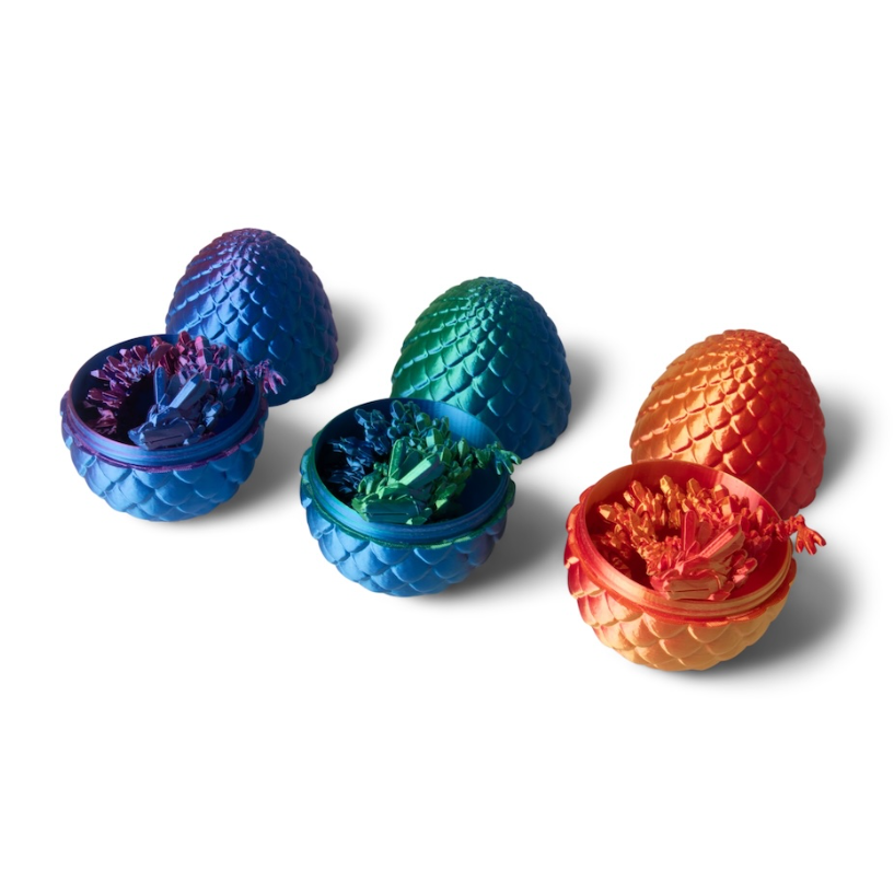 Giant Fidget Dragon Egg - 3D Printed Dragon Egg, 33 cm