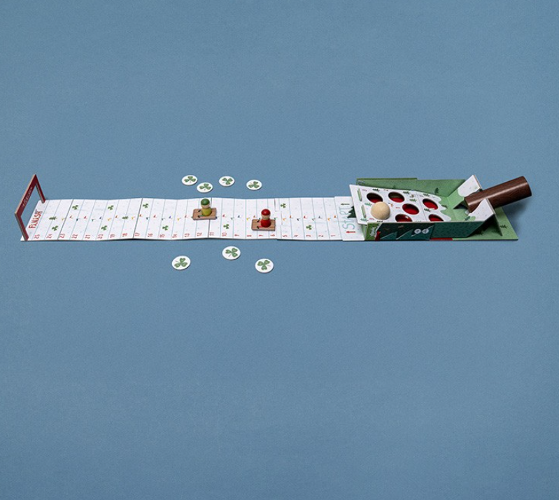 Londji  Spiel, Tiny Games - "Snow Race"