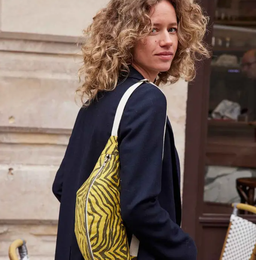 Rose in April Waist Bag, Bauchtasche, "Zebra, Bambou"