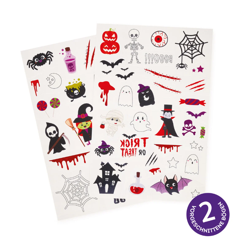 Legami Abziehtattoos - Halloween - Tattoos