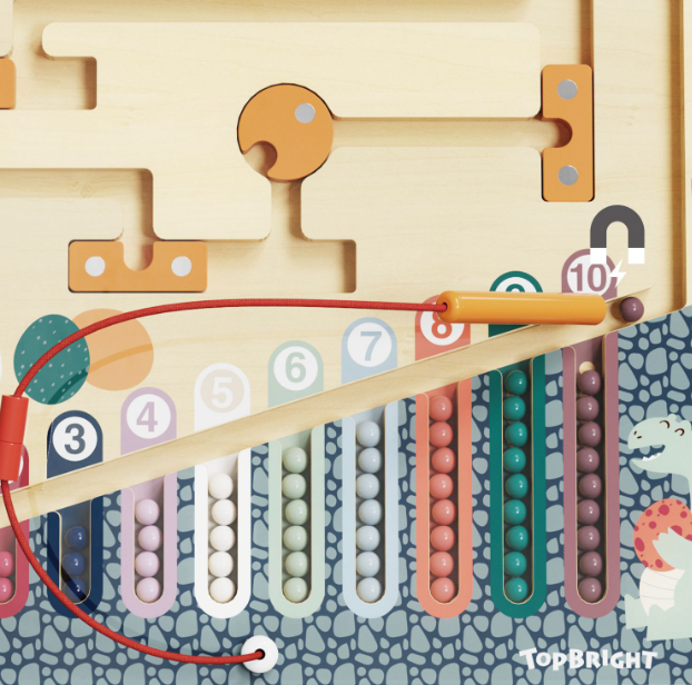 Top Bright Dino Eier Labyrinth