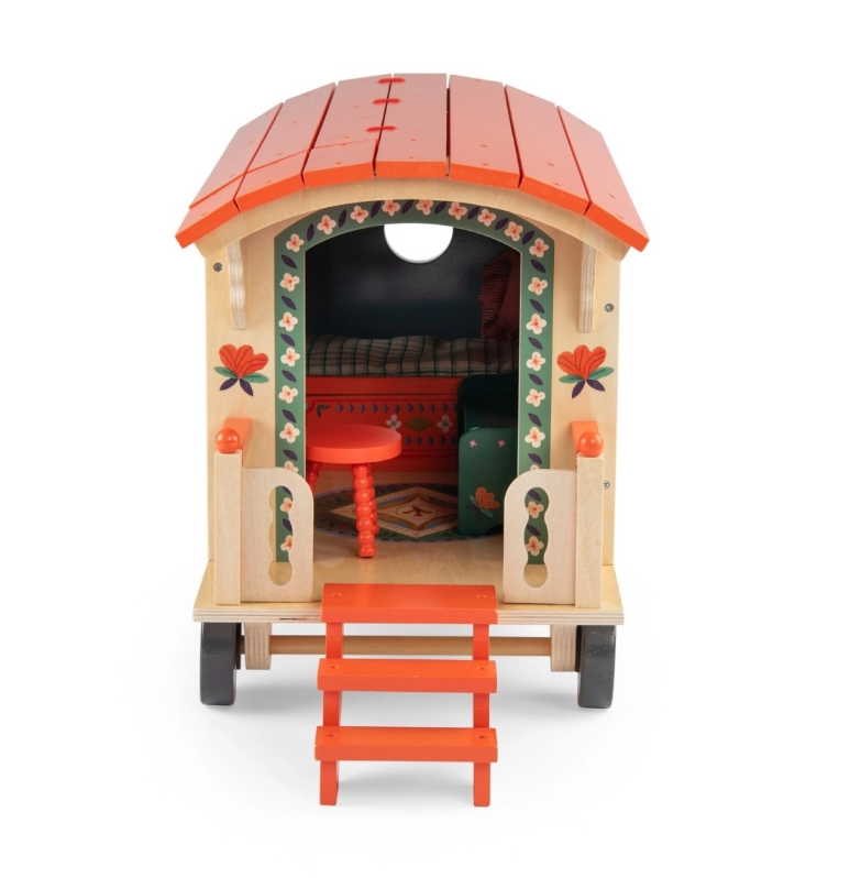 Moulin Roty "Les Minouchkas" Wohnwagen