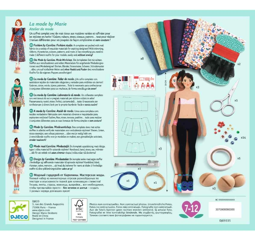 Djeco Workshop Fashion by Marie
