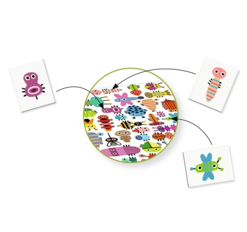 Djeco Wimmelspiel kleine Bestien