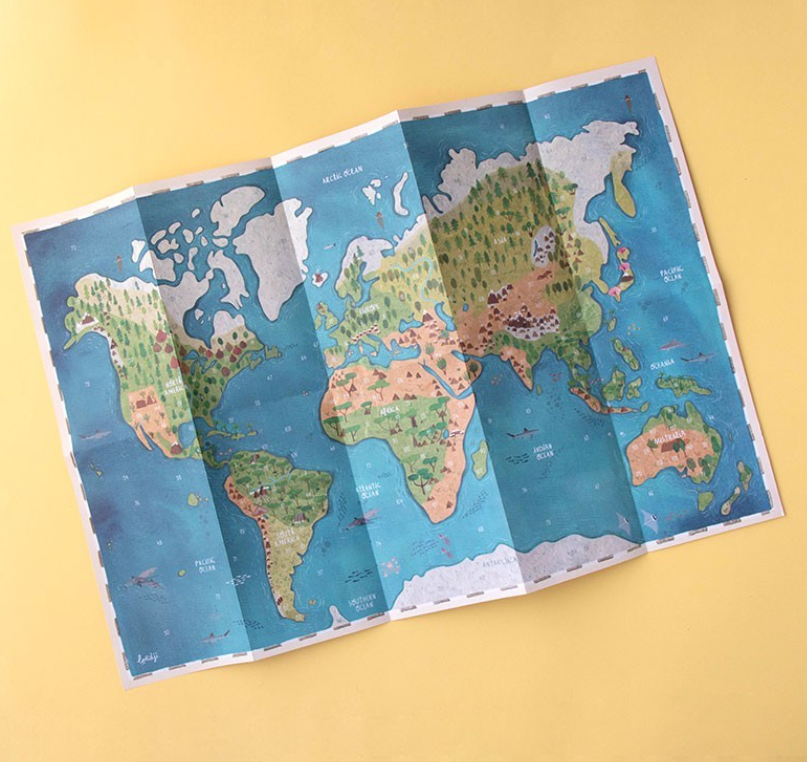Londji ANIMAL WORLD Poster&Stickers