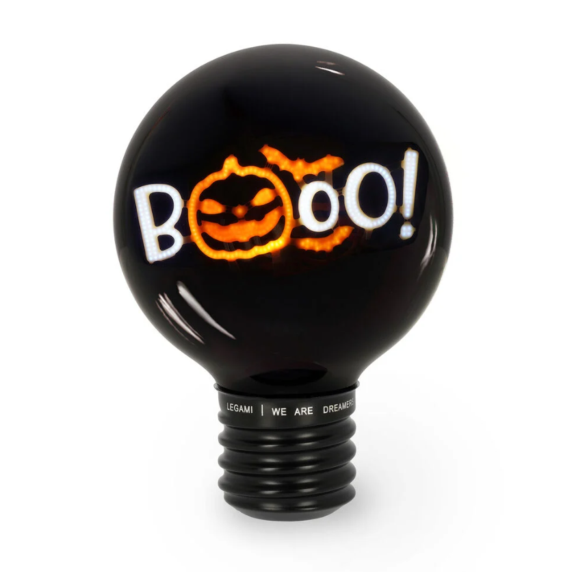 Tischlampe in Glühbirnenform - Bulb Fiction - Pumpkin Boo