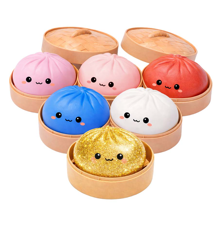 Sensory Toy  - Mini Lucky Bao – Mystery Squishy Dumpling