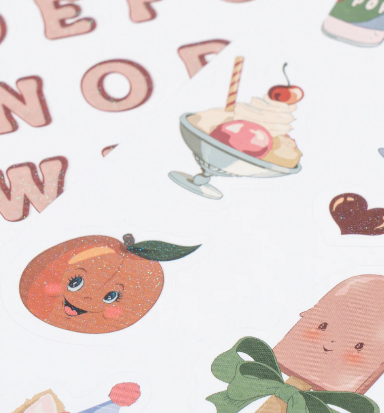 Konges Slojd Sticker; Back to School Sticker, Swan