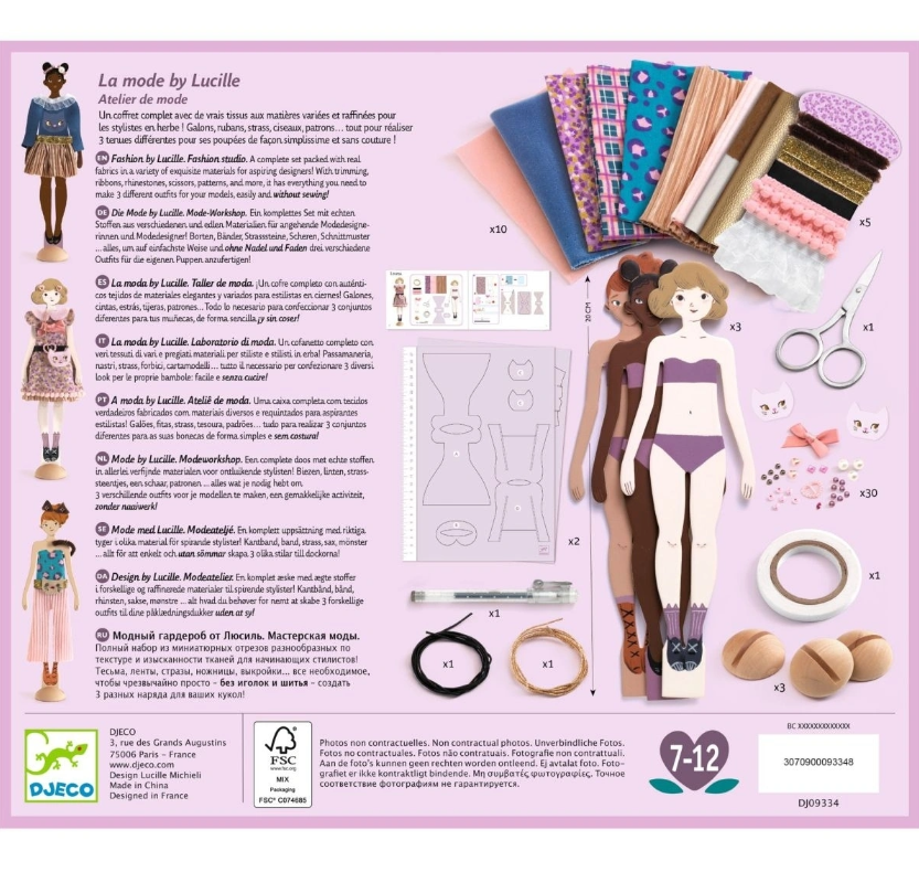 Djeco Workshop Fashion by Lucille