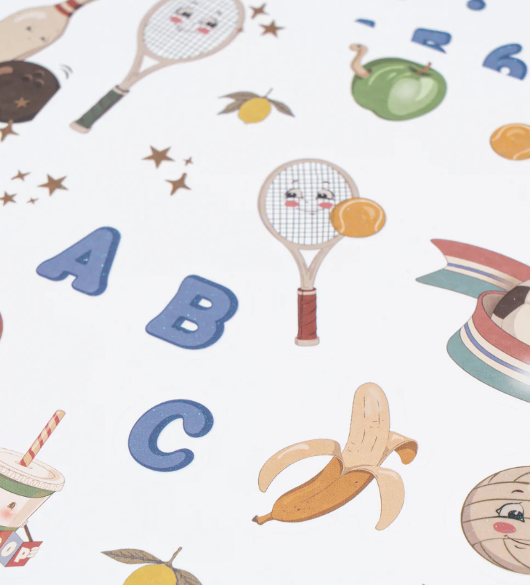 Konges Slojd Sticker; Back to School Sticker, Kick It