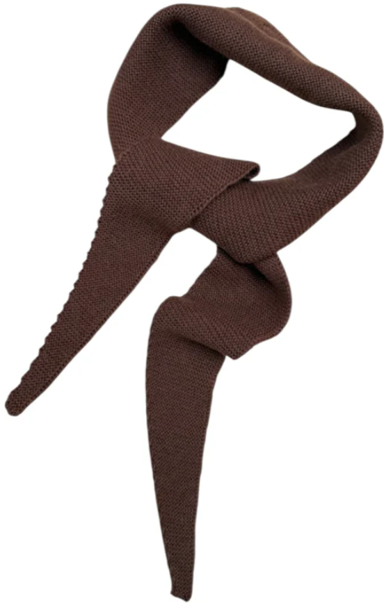 BYBJOR Schal, "Mini Wool Scarf", Coffee