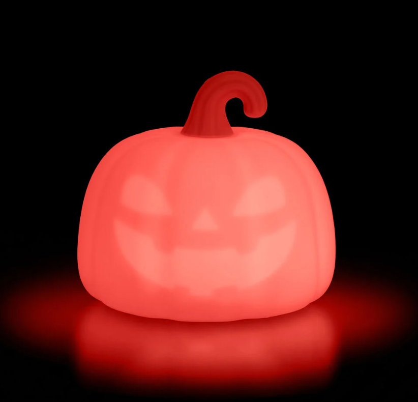 Legami Wiederaufladbares LED-Licht aus Silikon - Soft Dreams - Pumpkin