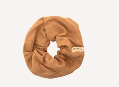 Monk&Anna Scrunchie, Leinen, birch
