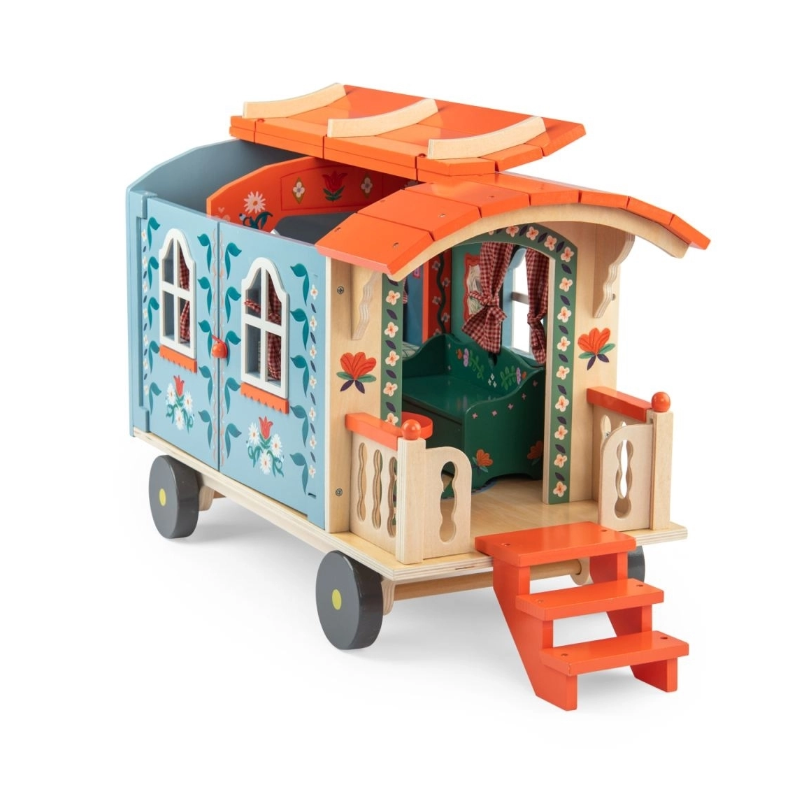 Moulin Roty "Les Minouchkas" Wohnwagen