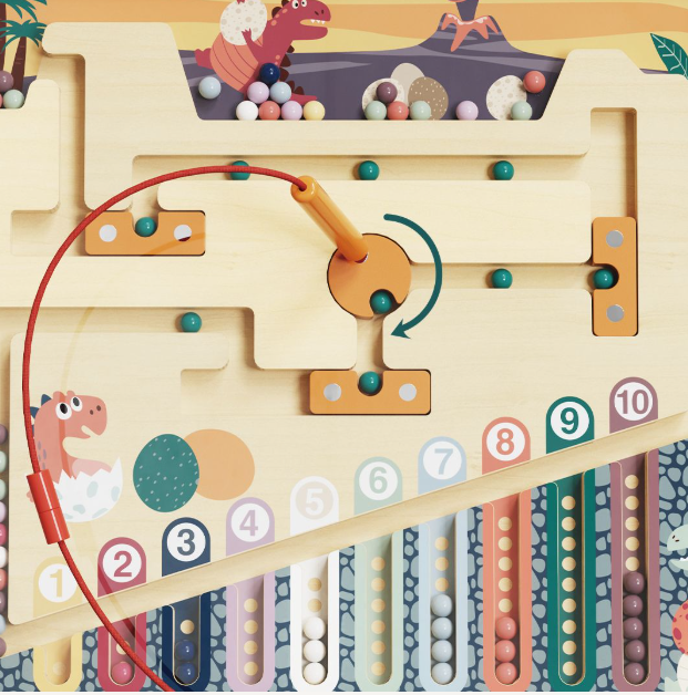 Top Bright Dino Eier Labyrinth