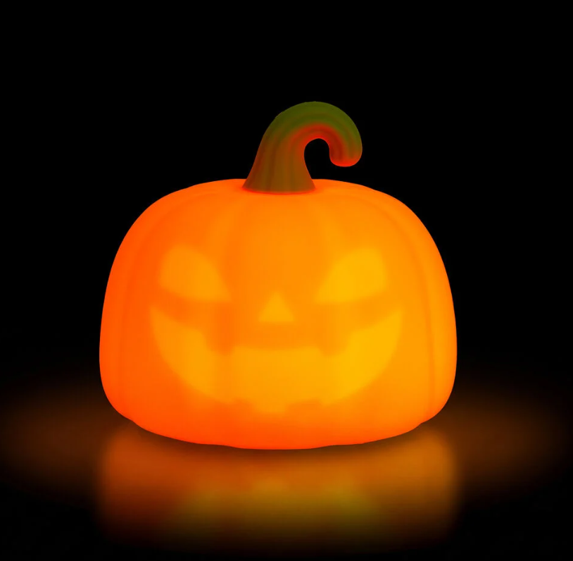 Legami Wiederaufladbares LED-Licht aus Silikon - Soft Dreams - Pumpkin