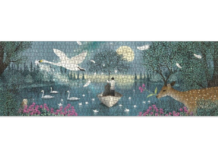 Djeco Puzzle Gallery, Hymn to the Moon - 1000 Teile