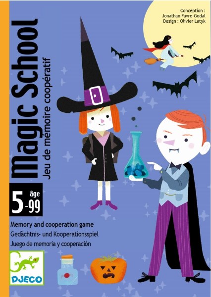 Djeco Kartenspiel "Magic School"