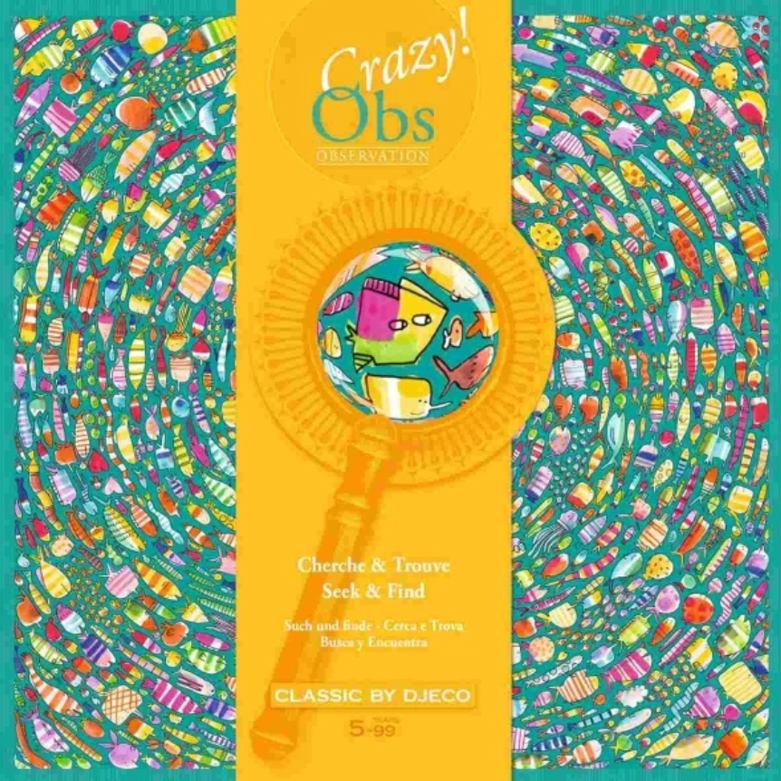 Djeco "Crazy OBS"  Wimmelspiel Fishy Fish