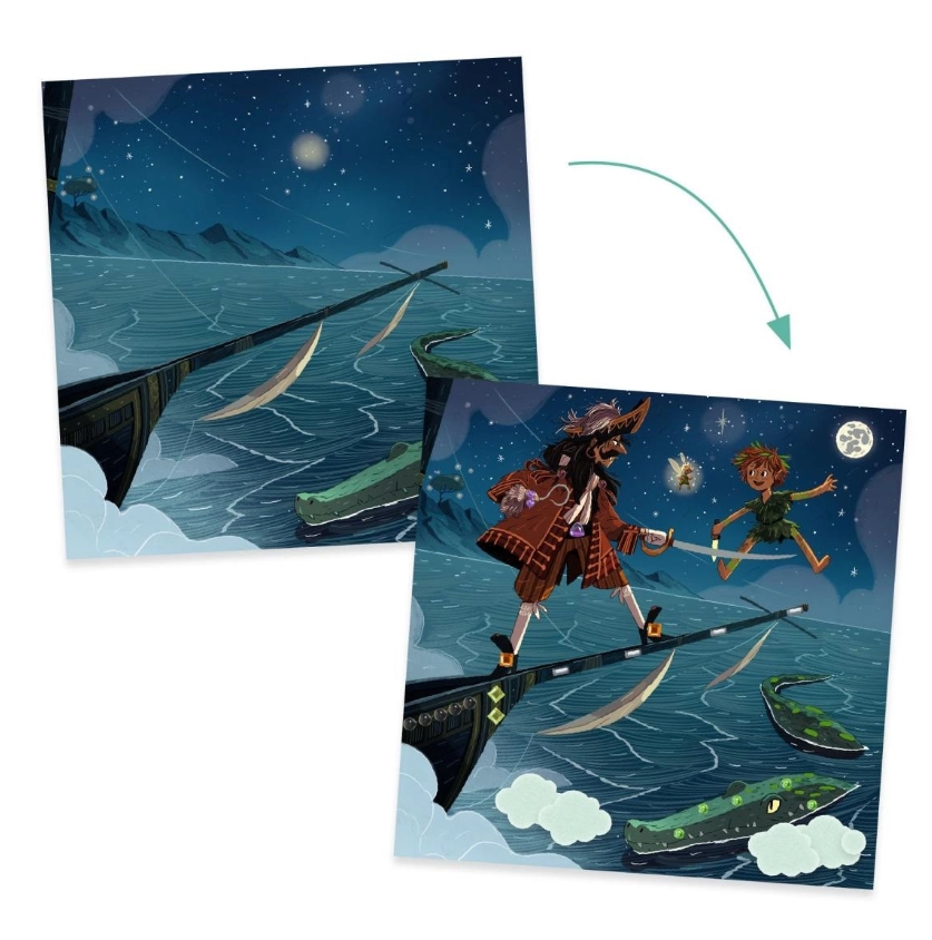 Djeco Märchen gestalten: Peter Pan