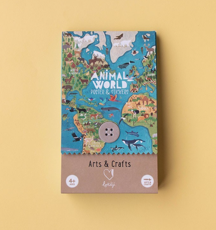 Londji ANIMAL WORLD Poster&Stickers