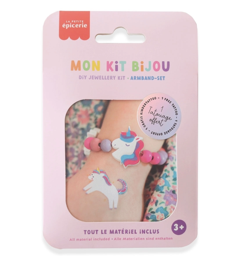 Schmuck basteln Kids - Armband Einhorn