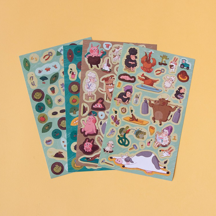 Londji FARMTASTIC WORLD Poster&Stickers