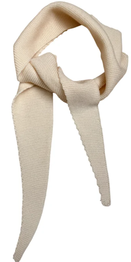BYBJOR Schal, "Mini Wool Scarf", Cream