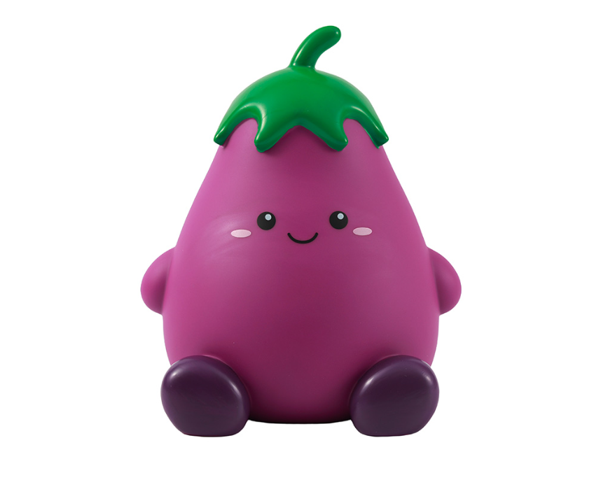 I-total  Spardose "Ellie Eggplant"