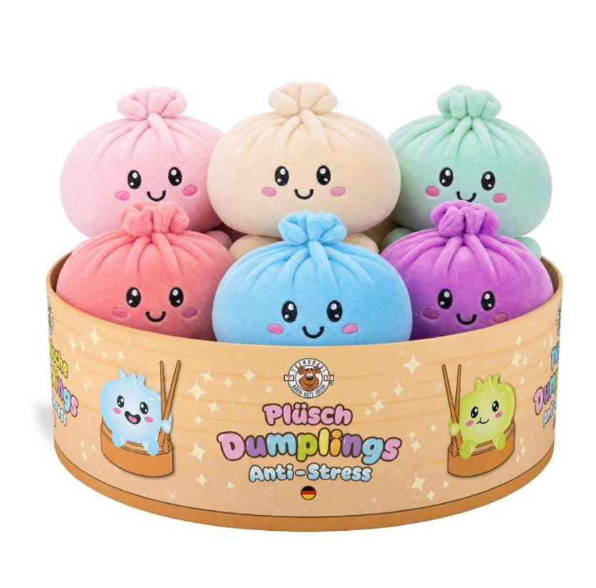Trendhaus Plüsch-Dumpling Anti-Stress