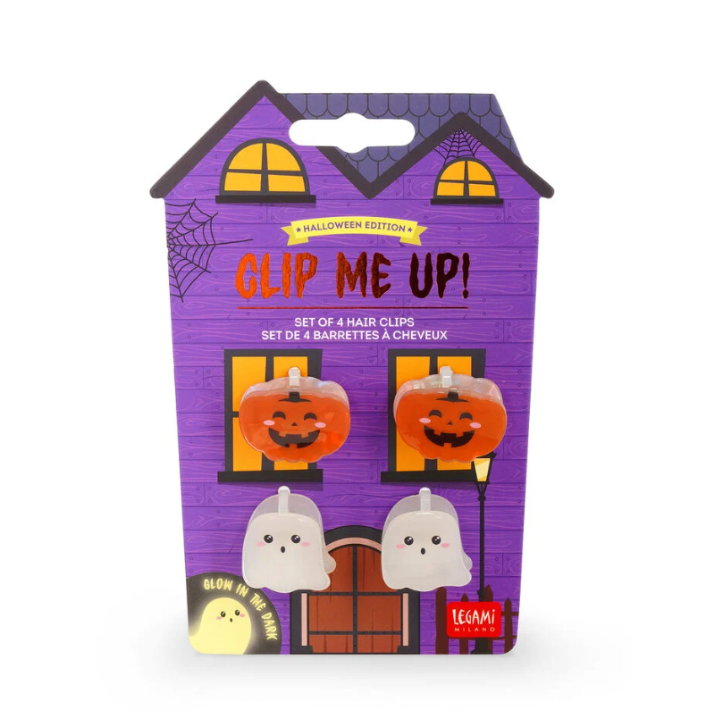 Halloween Set aus 4 Mini-Haarclips - Clip Me Up!