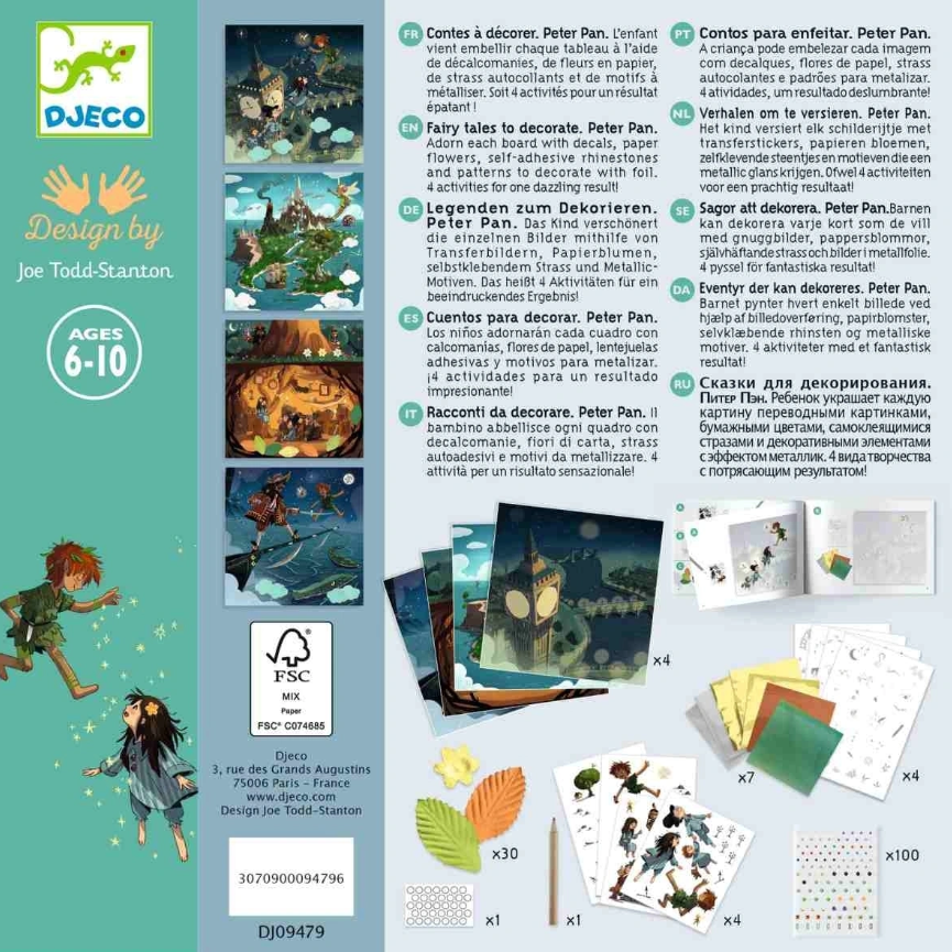 Djeco Märchen gestalten: Peter Pan