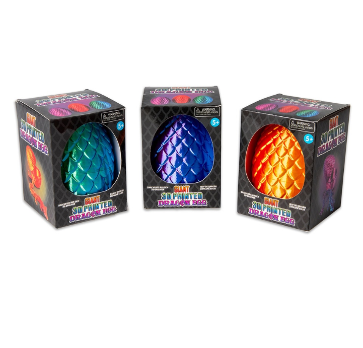 Giant Fidget Dragon Egg - 3D Printed Dragon Egg, 33 cm
