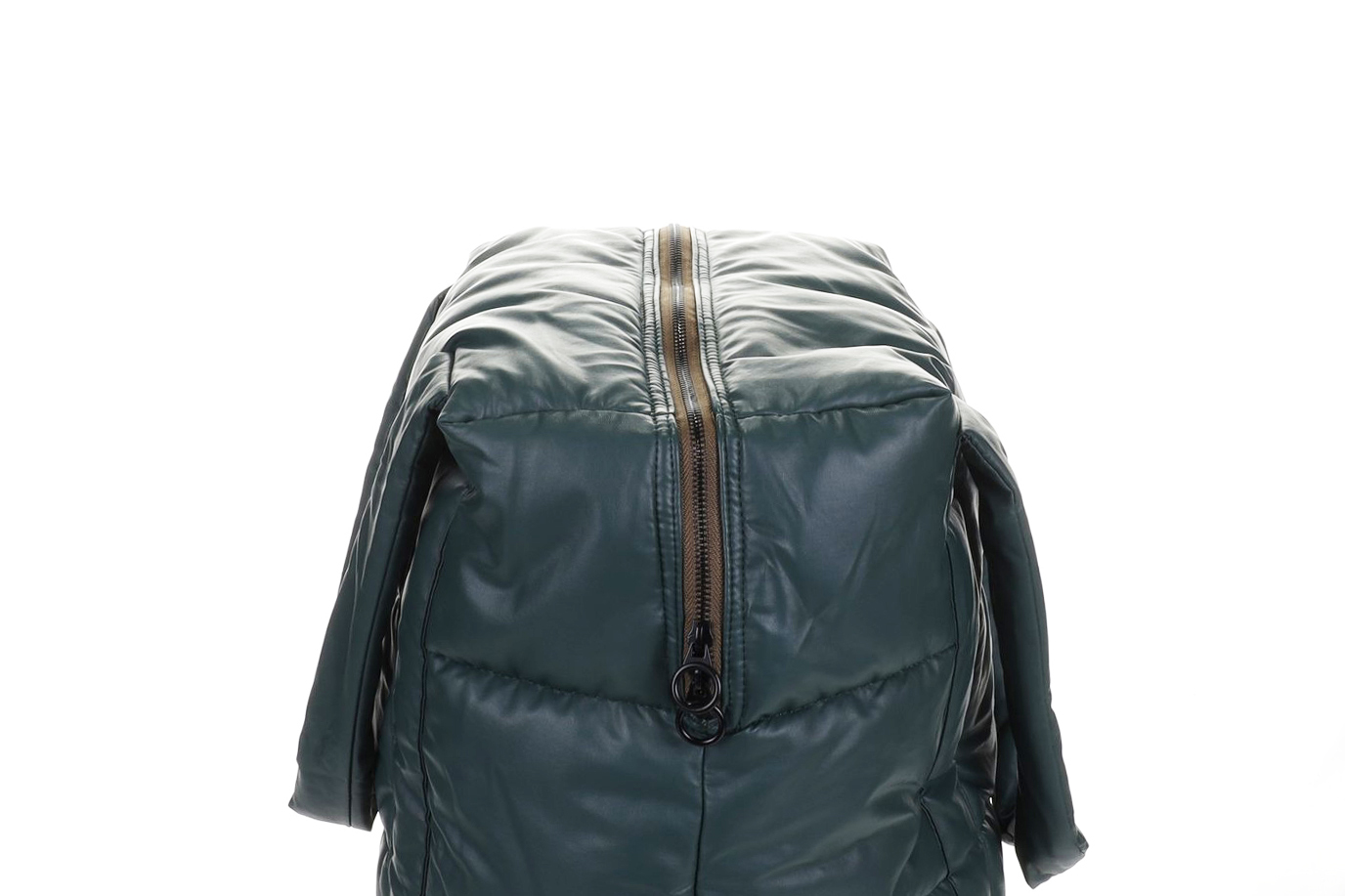 Puffy shoulder bag "Clode", Jungle Green