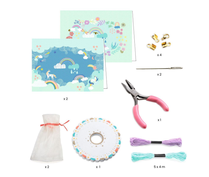 Djeco Schmuck basteln: Regenbogen