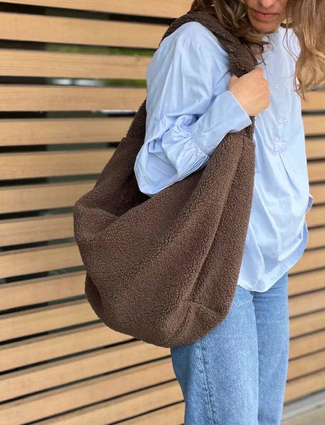 Lukkily Mom Bag, Tasche  "Chocolate"
