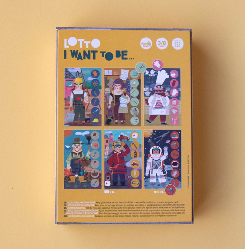 Londji  Lotto Spiel "I want to be"