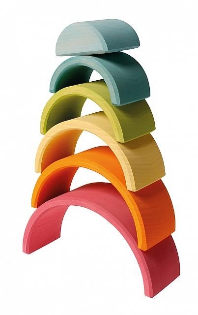 Grimms Regenbogen 6-teilig, pastell