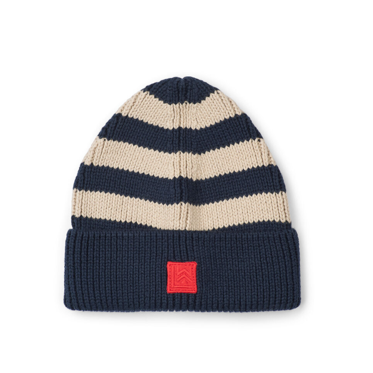 Liewood "Ezra"Beanie, Mütze, Classic Navy/Stripes