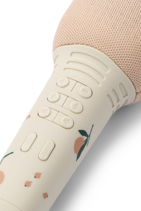 Mikrofon mit Lautsprecher, Mini Karaoke - "Beinta Karaoke Microphone", Peach/Sea Shell