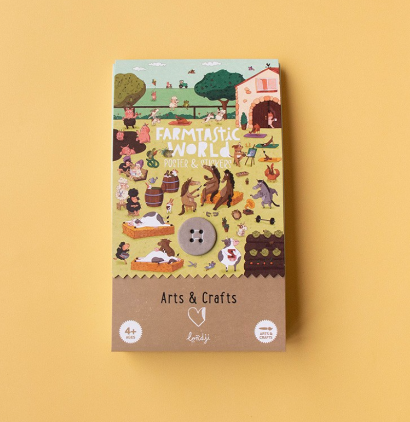 Londji FARMTASTIC WORLD Poster&Stickers