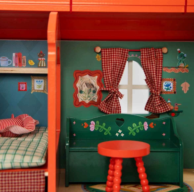 Moulin Roty "Les Minouchkas" Wohnwagen