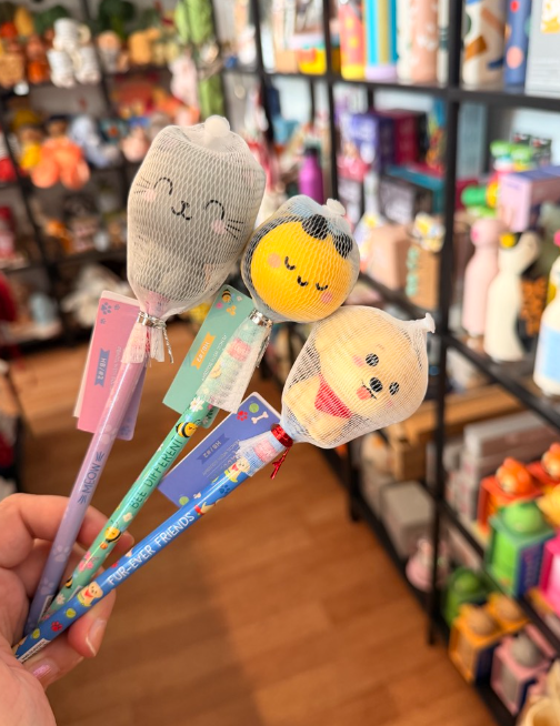 Legami Squeezies,  Pencil with Squishy - Kitty
