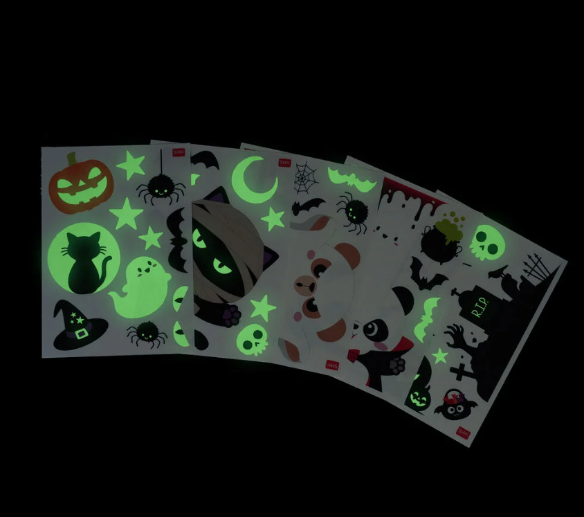 Legami  Set mit 40 Elektrostatischen Fensteraufkleber - Windo-Wow  - Pumpkin