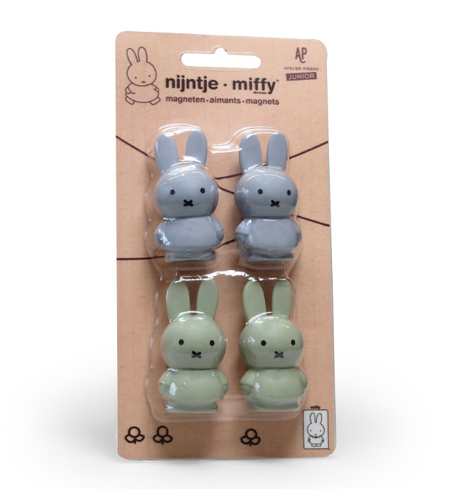 Magnete Miffy,  Silver Blue&Eucalyptus