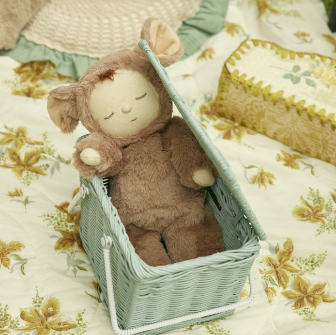 Olli Ella Piki Basket, Piki Korb, "Vintage Blue"