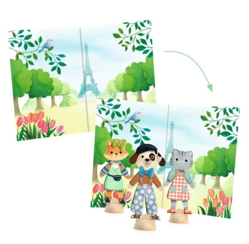 djeco Basteln 3-6: "Bonjour Paris"