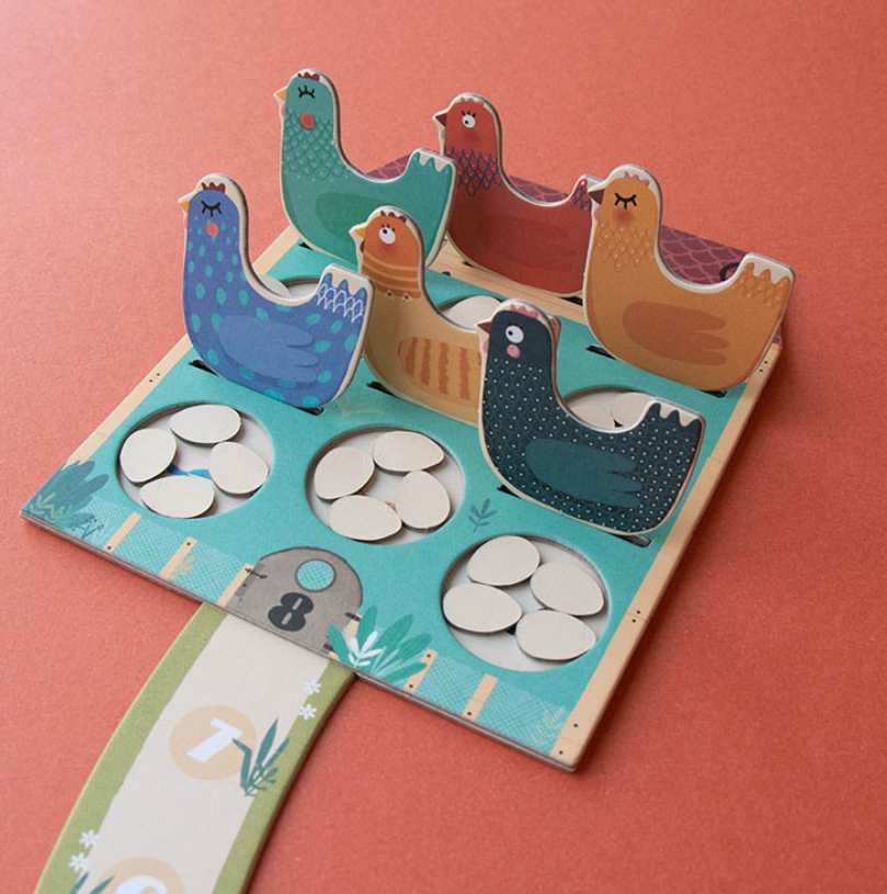 Londji  Pocket Spiel "Cluck, cluck! The Fox"